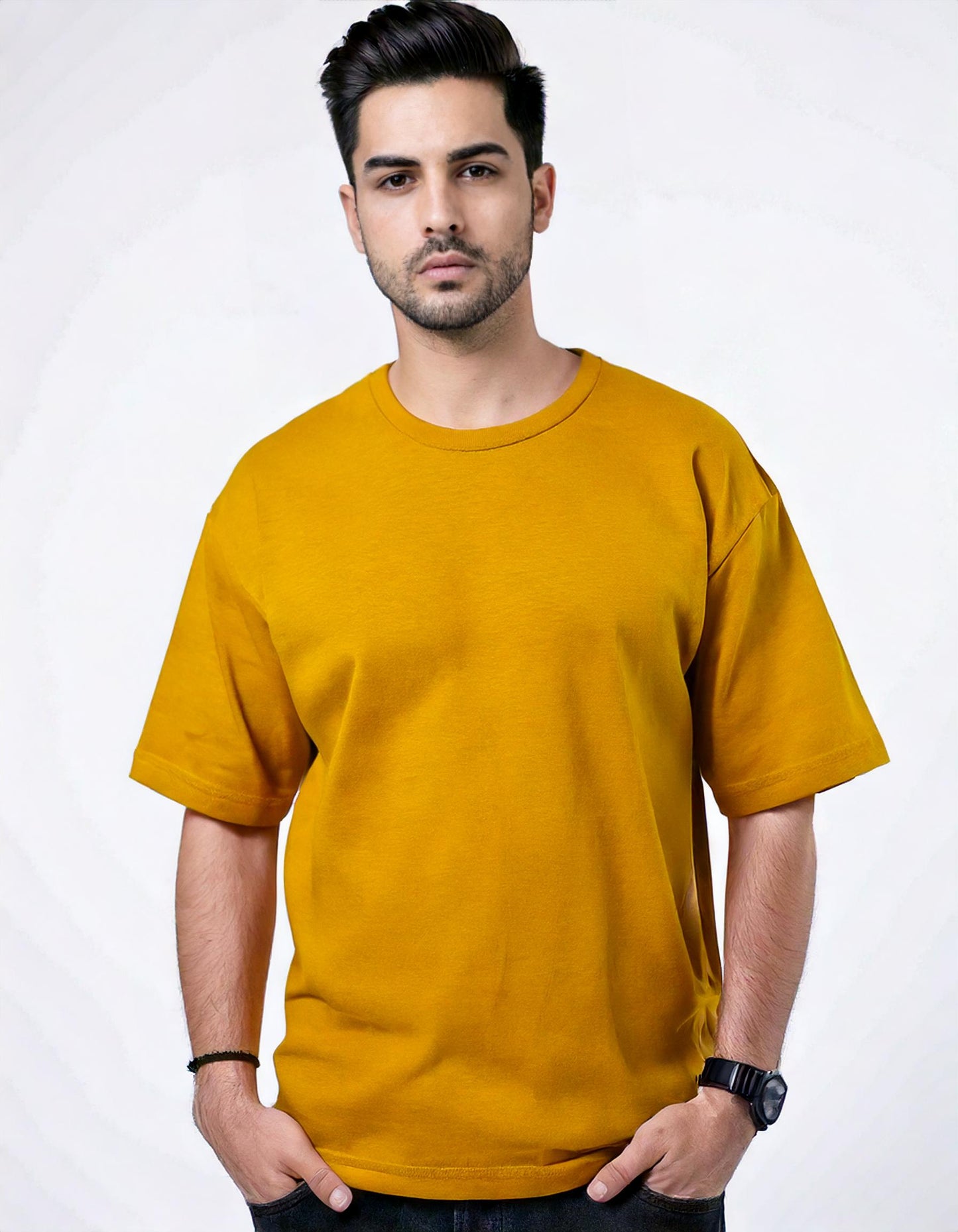 Mustard Yellow Oversized T-Shirt