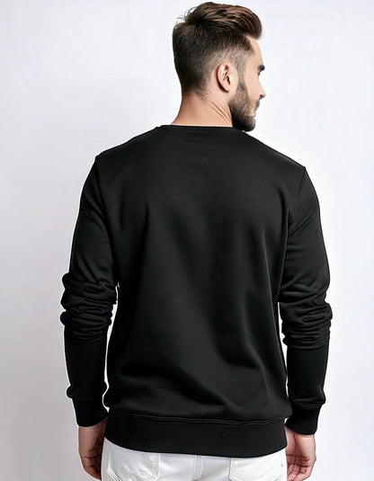 Eclipse Black Sweatshirt – The Pinnacle of Everyday Luxury