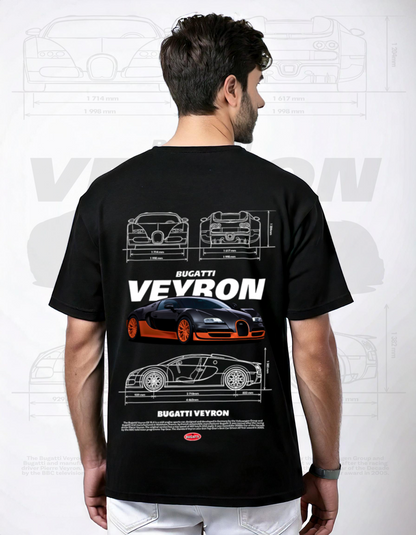 Bugatti Veyron Oversized Classic Tee