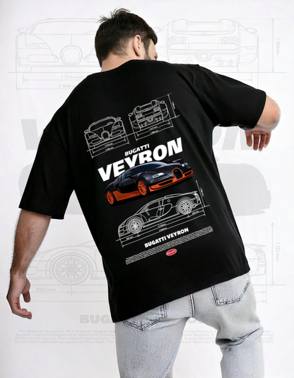 Bugatti Veyron Oversized Classic Tee