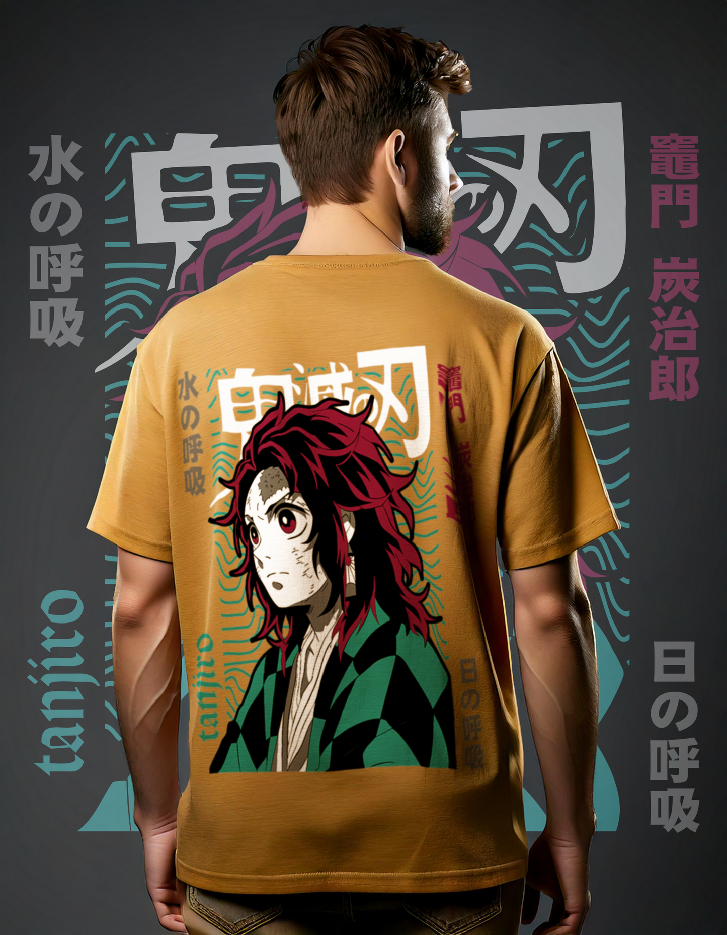 Tanjiro Kamado Oversized T-Shirt