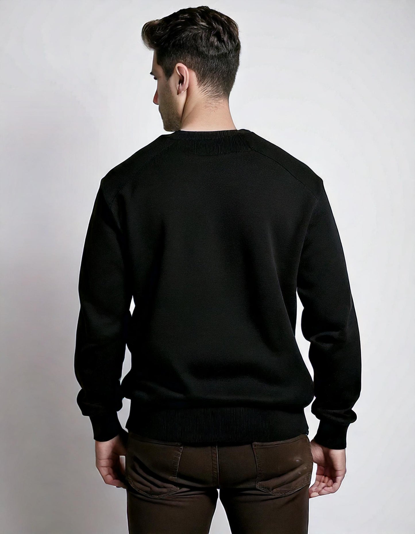 Heavyweight Oversized Sweatshirt – Classic Black