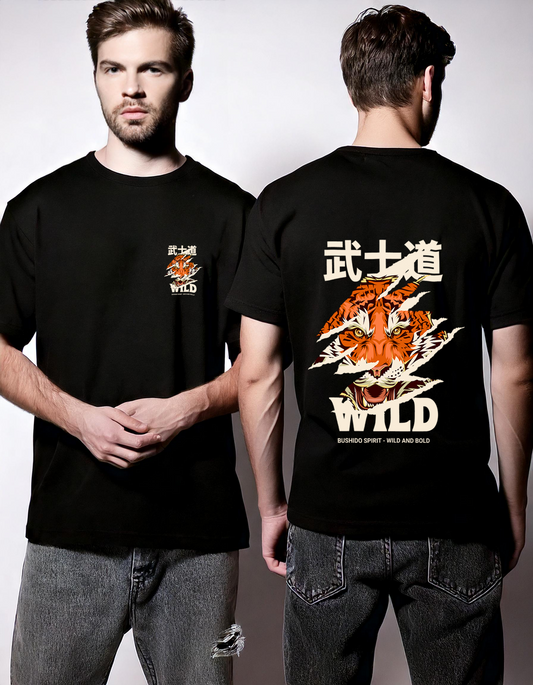 Bushido Wild Tiger Oversized Tee