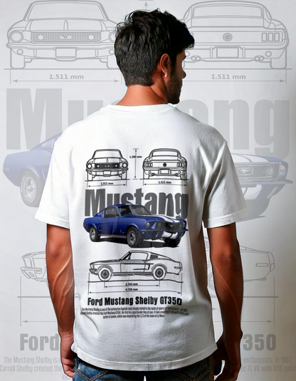 Ford Mustang Shelby GT350 Oversized Tee