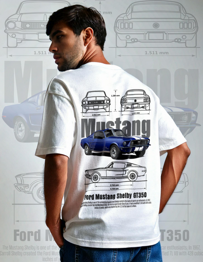 Ford Mustang Shelby GT350 Oversized Tee