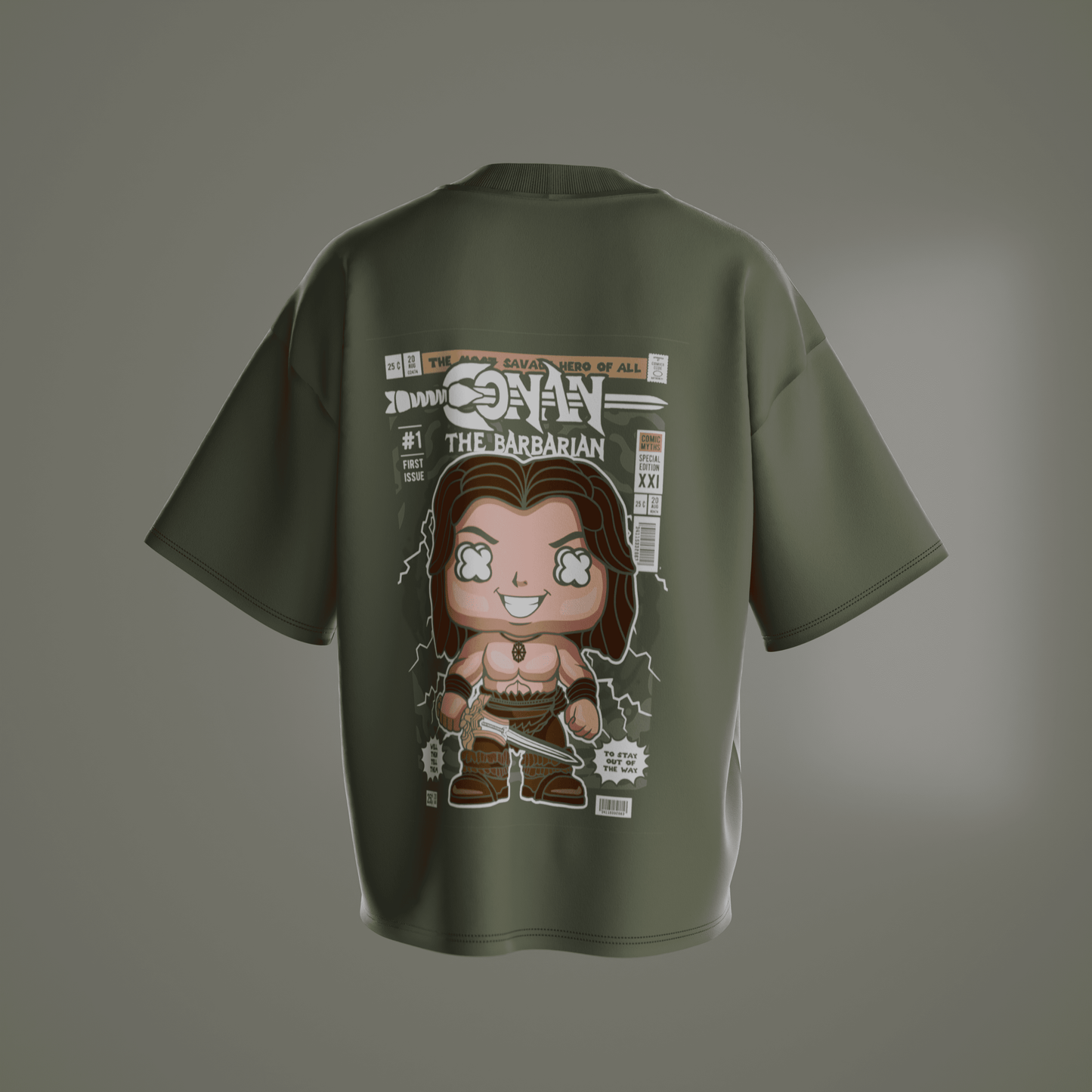 Conan The Barbarian Warrior Tee