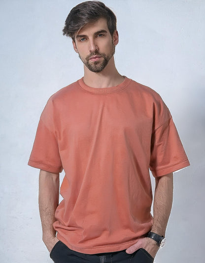 Coral Oversized T-Shirt