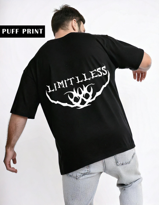 Limitless Puff Print Oversized Tee