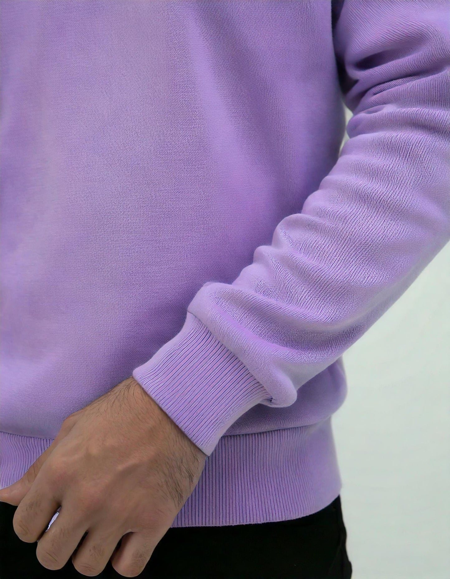 Heavyweight Oversized Sweatshirt – Soft Lavender