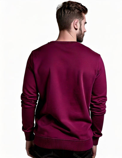 Crimson Maroon Luxe Sweatshirt