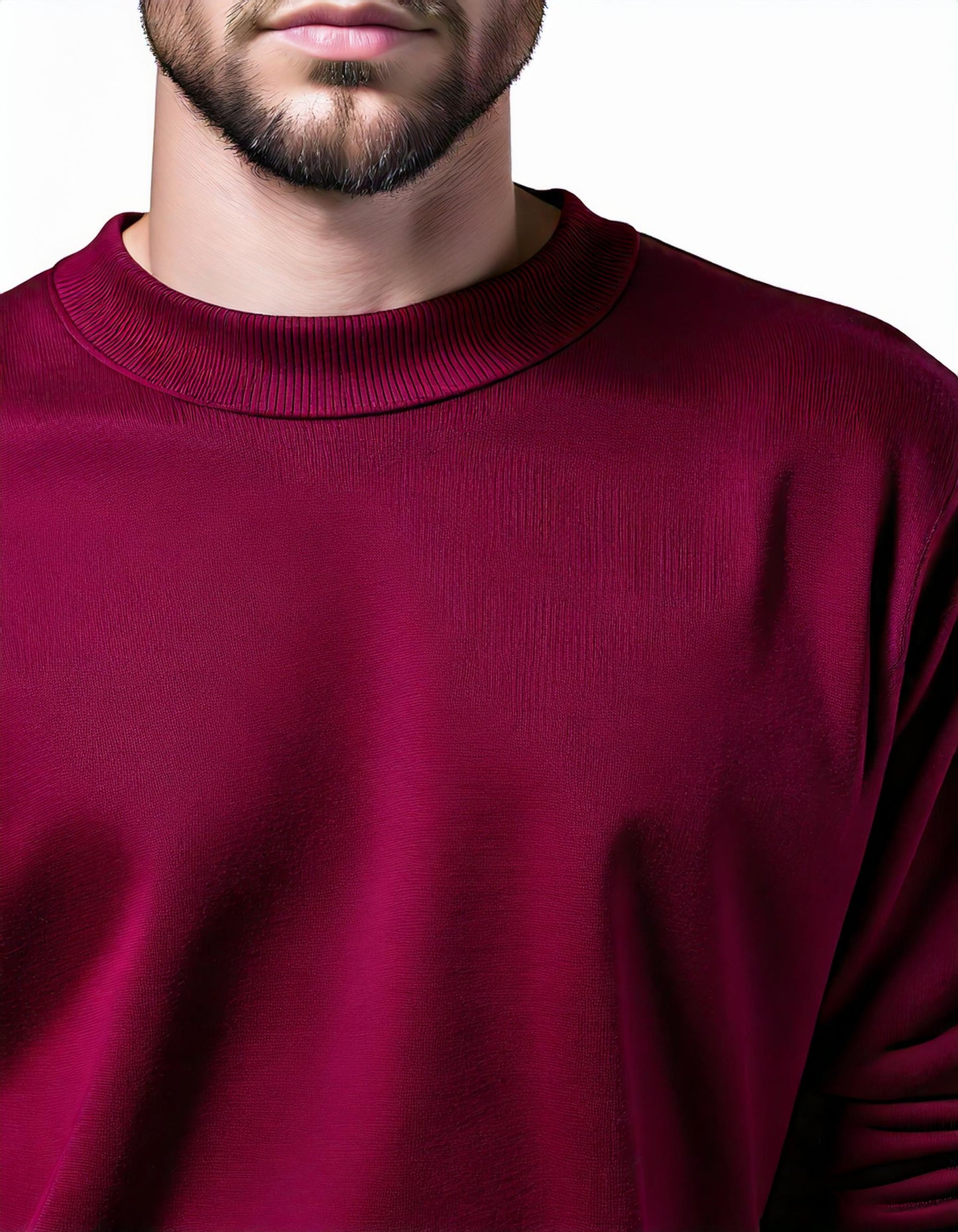 Crimson Maroon Luxe Sweatshirt