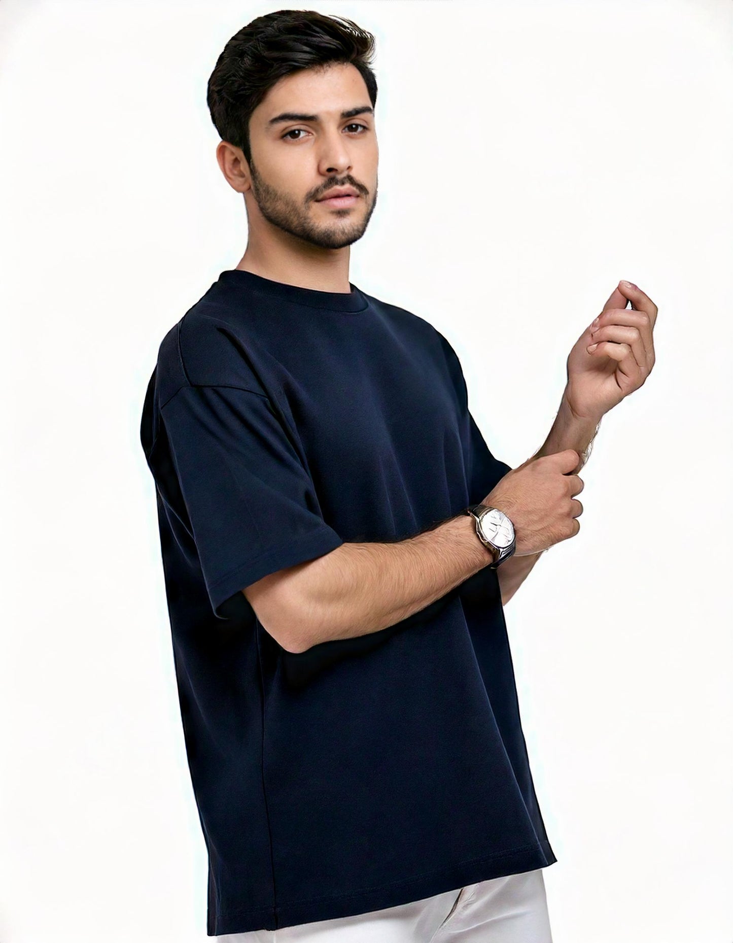 Navy Oversized T-Shirt