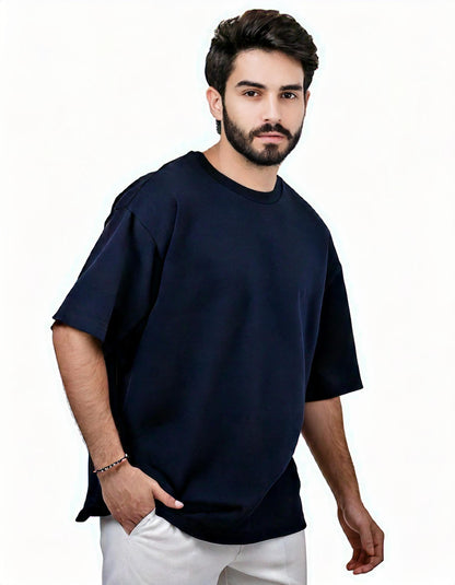 Navy Oversized T-Shirt