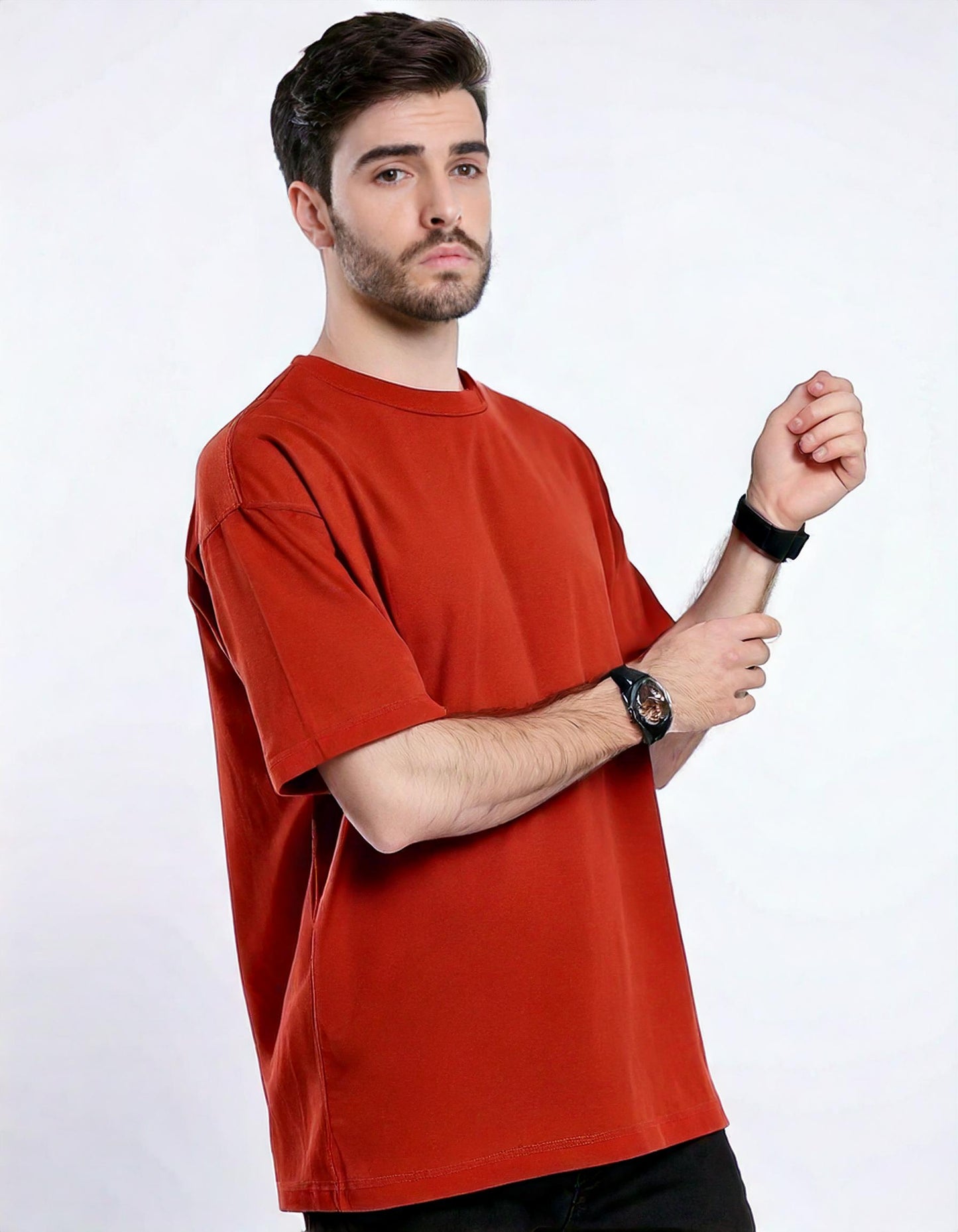 Red Oversized T-Shirt