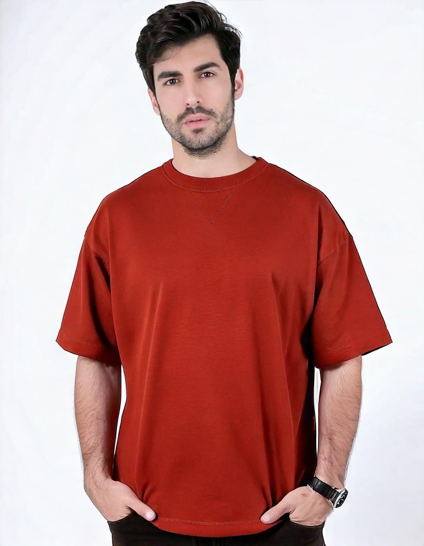 Red Oversized T-Shirt