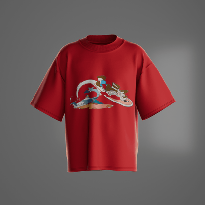 Run Looney Tunes Red Tee