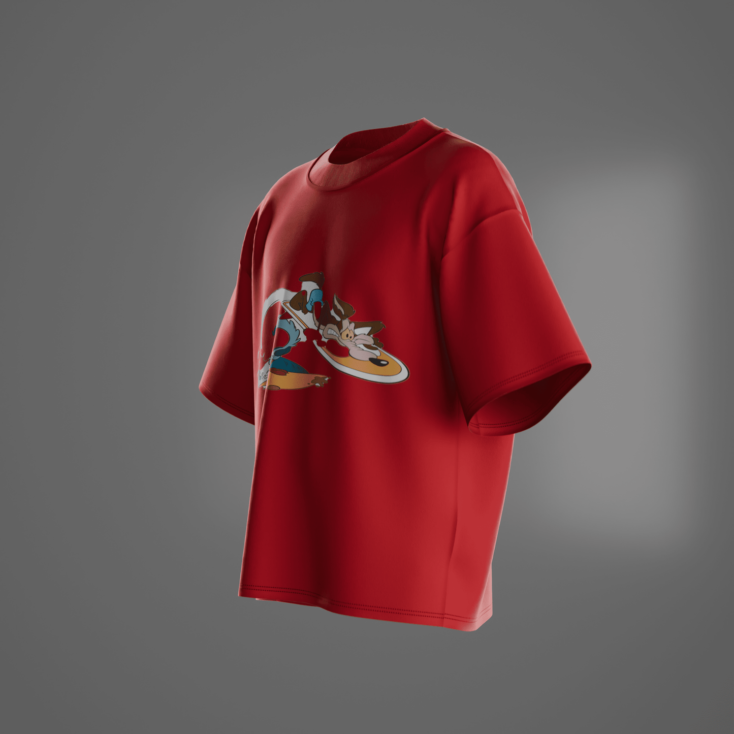 Run Looney Tunes Red Tee