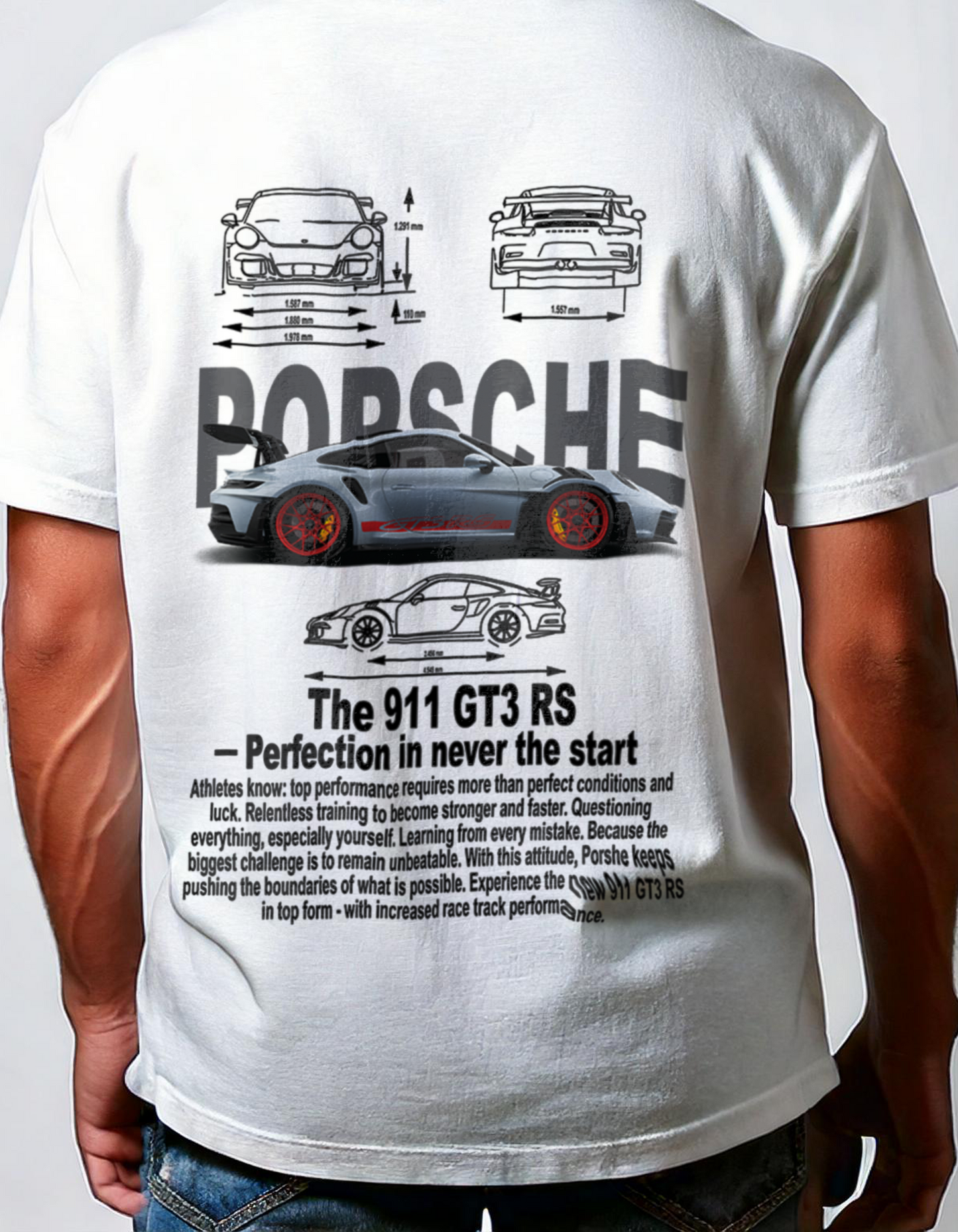 Porsche 911 GT3 RS Oversized Tee