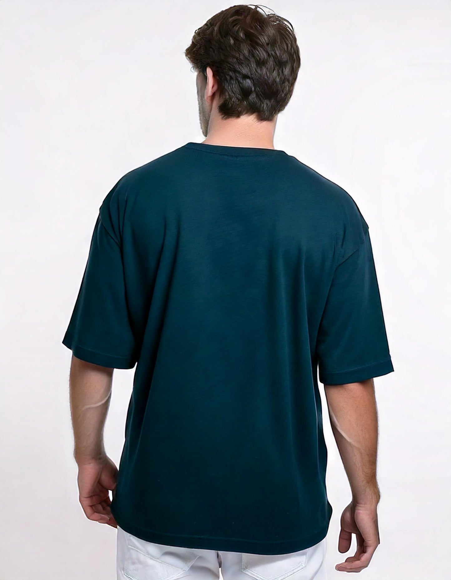 Petrol Blue Oversized T-Shirt