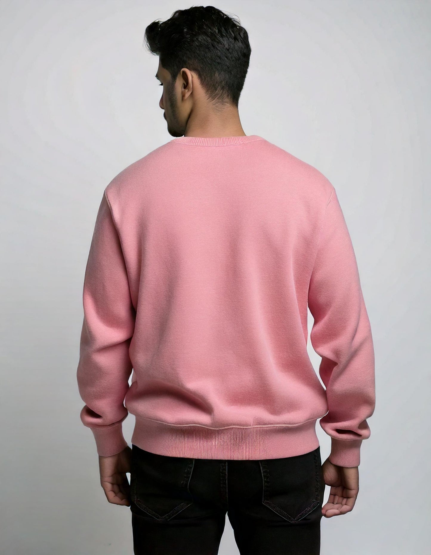 Heavyweight Oversized Sweatshirt – Light Pink Bliss