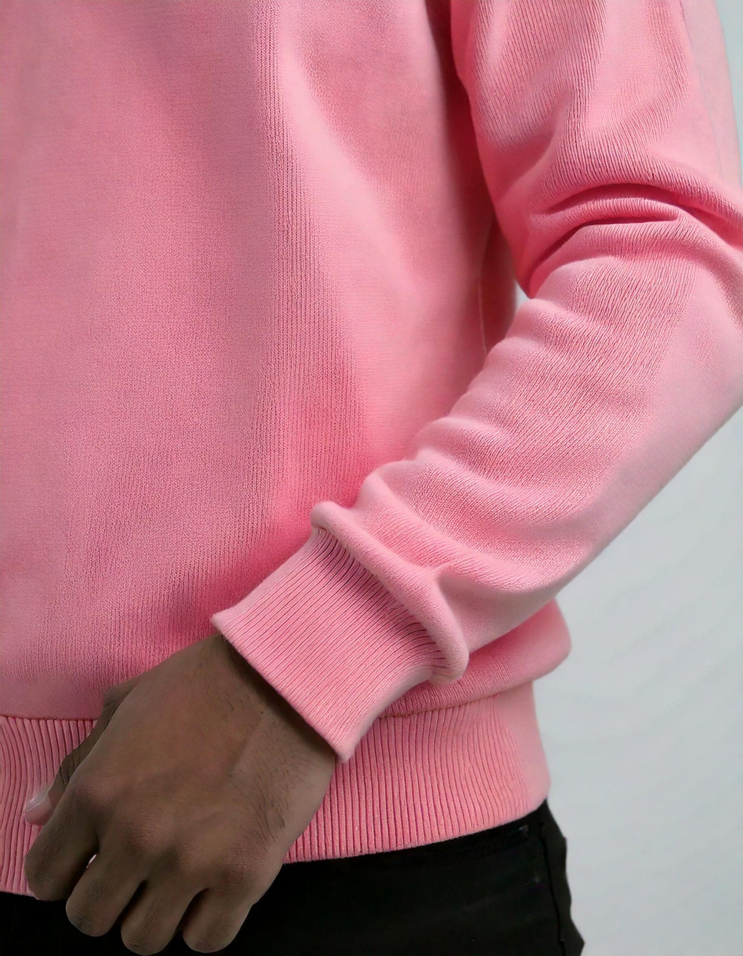 Heavyweight Oversized Sweatshirt – Light Pink Bliss