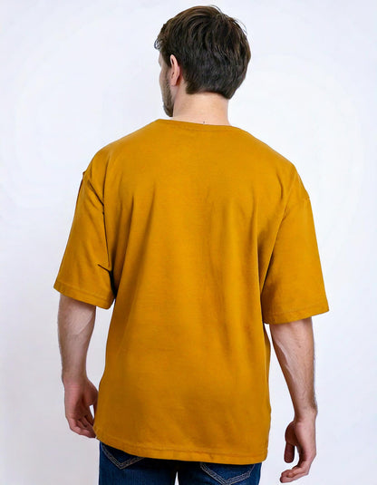 Golden Yellow Oversized T-Shirt